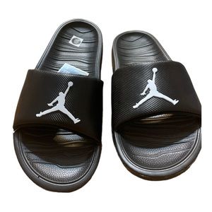 Jordan Break Kid's Slide Sandals Size 7 Y Black CD5472-010 New With Box